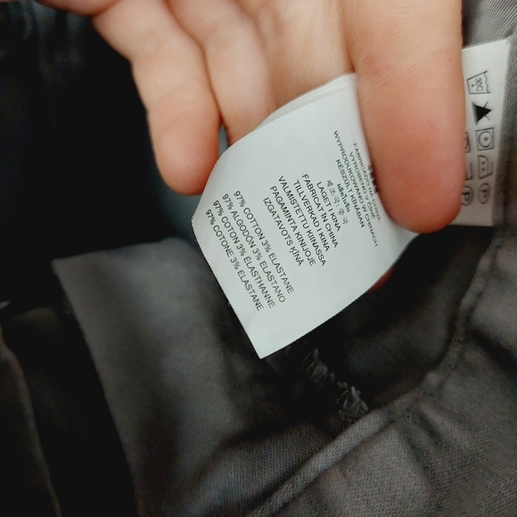 Michael Kors Gray Mid Rise Straight Leg Trouser Pants 1259 - Picture 7 of 9